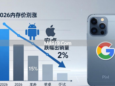 2026年内存涨价，安卓手机出货量暴跌15%！苹果只跌2%
