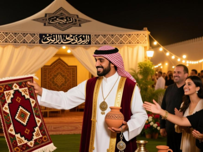 沙特迪里耶文化节展示传统艺术，吸引世界各地游客