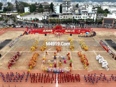 四川会理元宵节举办系列活动，舞龙舞狮闹新春吸引众多游客
