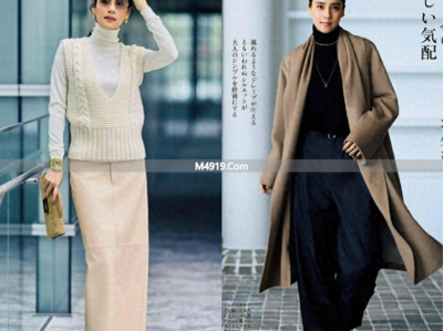 有小肚子的女性看过来！学学日本杂志显瘦穿搭技巧