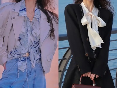 今年春天王炸组合：衬衫搭外套，时髦减龄又百搭