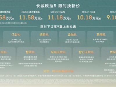 长城欧拉5上市，9.98万起享9重礼，还有购车防忽悠指南