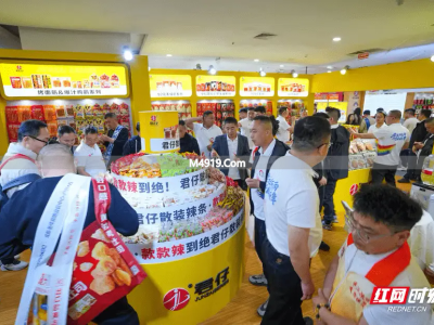 第二届中国（平江）辣味休闲食品商贸展在成都开幕啦