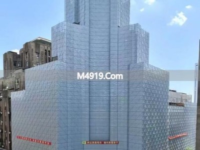 上海外滩旁百年福州大楼维修变身网红打卡点，网友狂夸