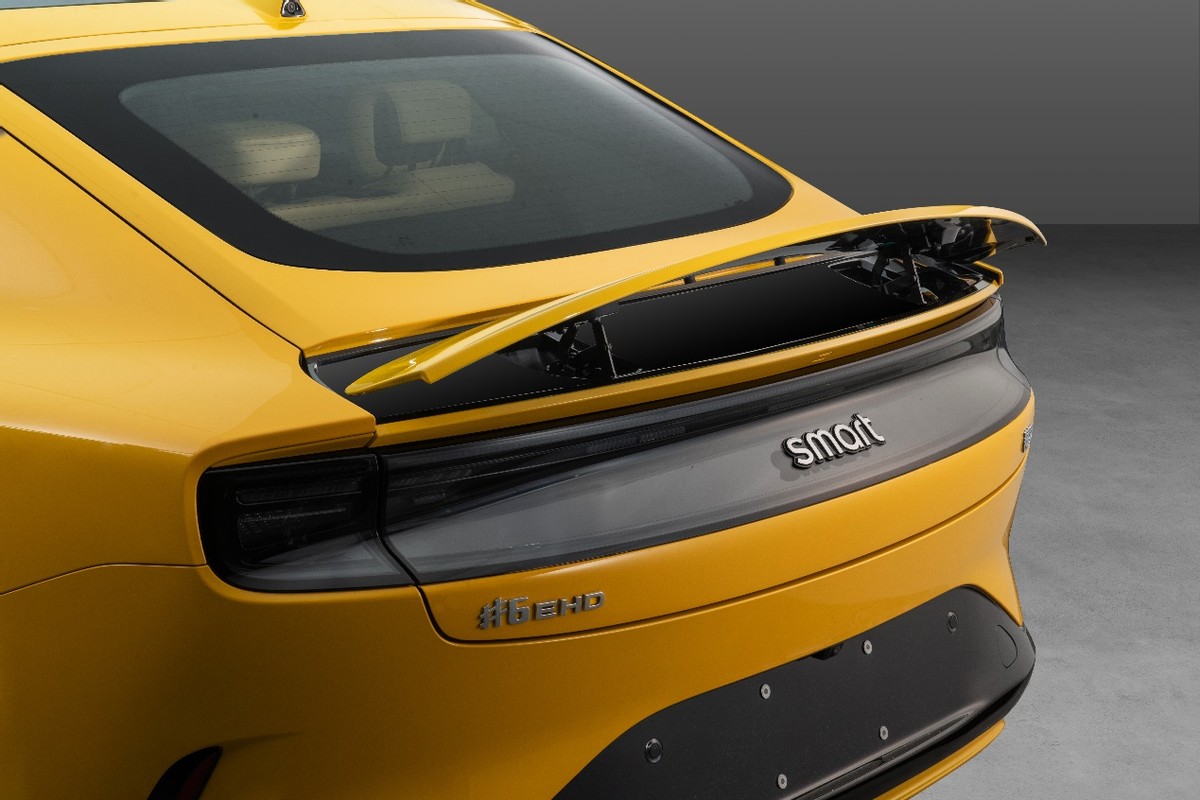 smart精灵6号曝光！豪华掀背轿车，续航超1800公里