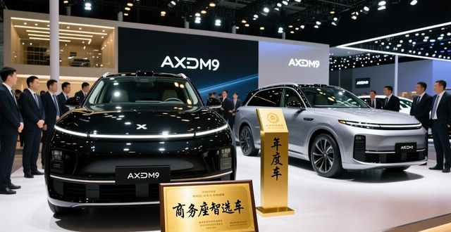 广州车展问界M9获‘商务座智选车’奖，M8获‘年度车’