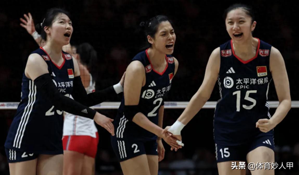 中国女排两站赛 5 胜 3 负，小将张籽萱表现出色成亮点