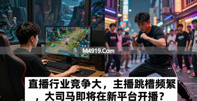 直播行业竞争大，主播跳槽频繁，大司马即将在新平台开播？