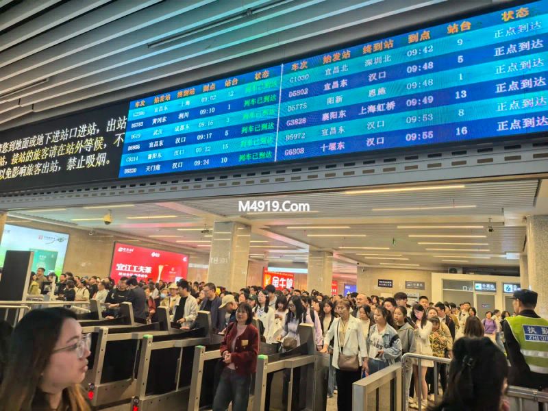 五一武汉旅游火爆，全国游客涌向江城