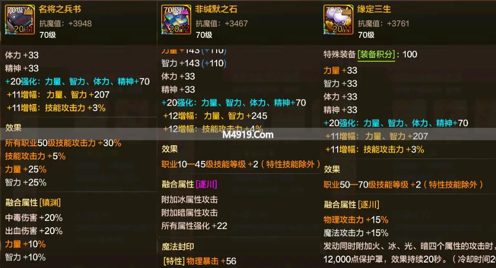 版本减负后特殊装备难凑齐？这7套均可作为毕业选择