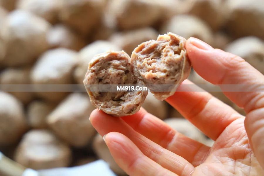 寒冬必备手工牛肉丸，紧实Q弹超好吃，暖身又安心