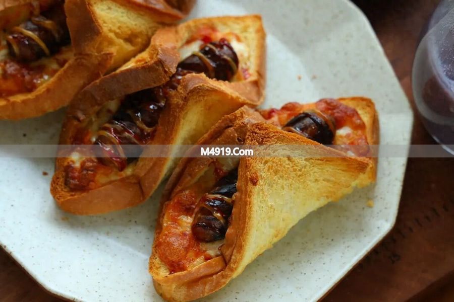 空气炸锅吐司卷早餐 神仙吃法香脆拉丝