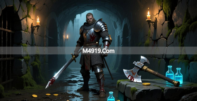 Bones and Coins：增量地牢冒险，集金币物品，组英雄解锁武器