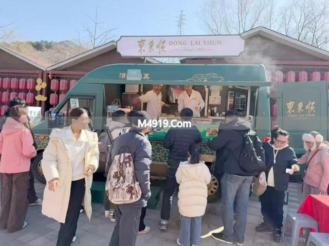 慕田峪长城新春美食大篷车活动落幕，接待游客超20万次