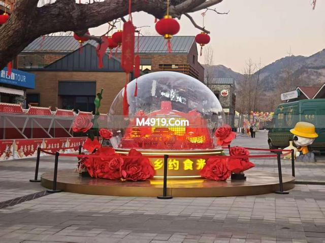 慕田峪长城新春美食大篷车活动落幕，接待游客超20万次