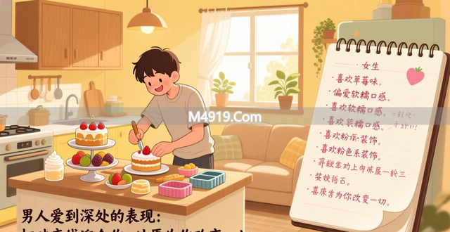 男人爱到深处的表现：打破底线迎合你，甘愿为你改变一切