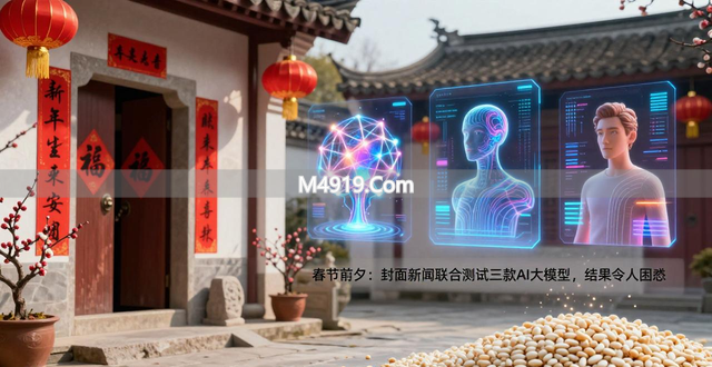 春节前夕：封面新闻联合测试三款 AI 大模型，结果令人困惑