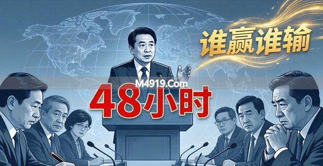 美国断合作中国上C位，48小时谁赢谁输