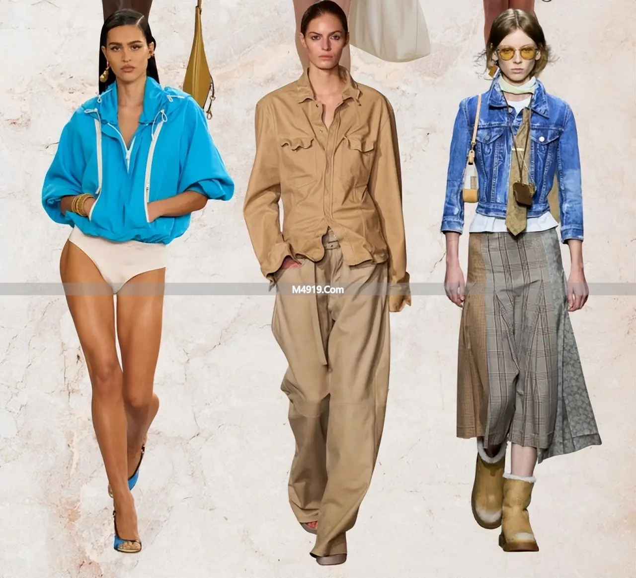 2026年春季外套流行趋势：中性风革新，皮夹克与短款风衣成热门