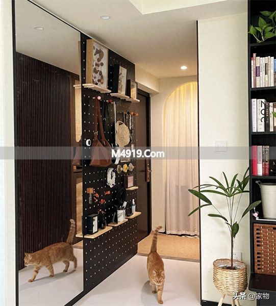 100㎡户型巧布置！玄关、书房等小空间好看又实用