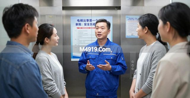 电梯出事第一个找谁？新规：安全员成第一责任人