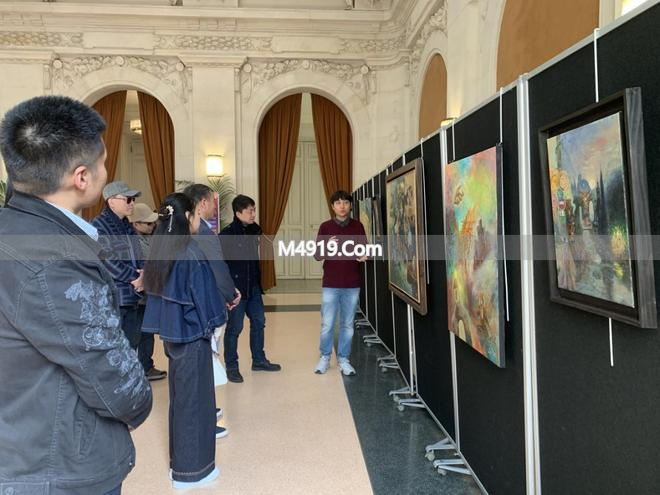 巴黎20区举办春节联欢晚会，刘凯文艺术作品展同期举行
