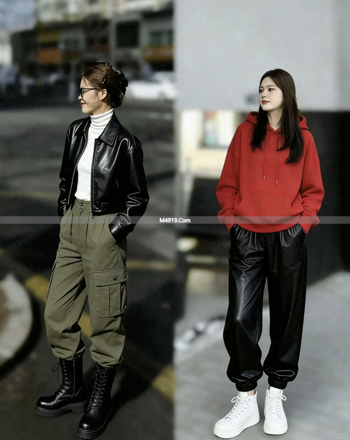 春季穿搭指南！皮质单品、长外套怎么搭出氛围感与气质？