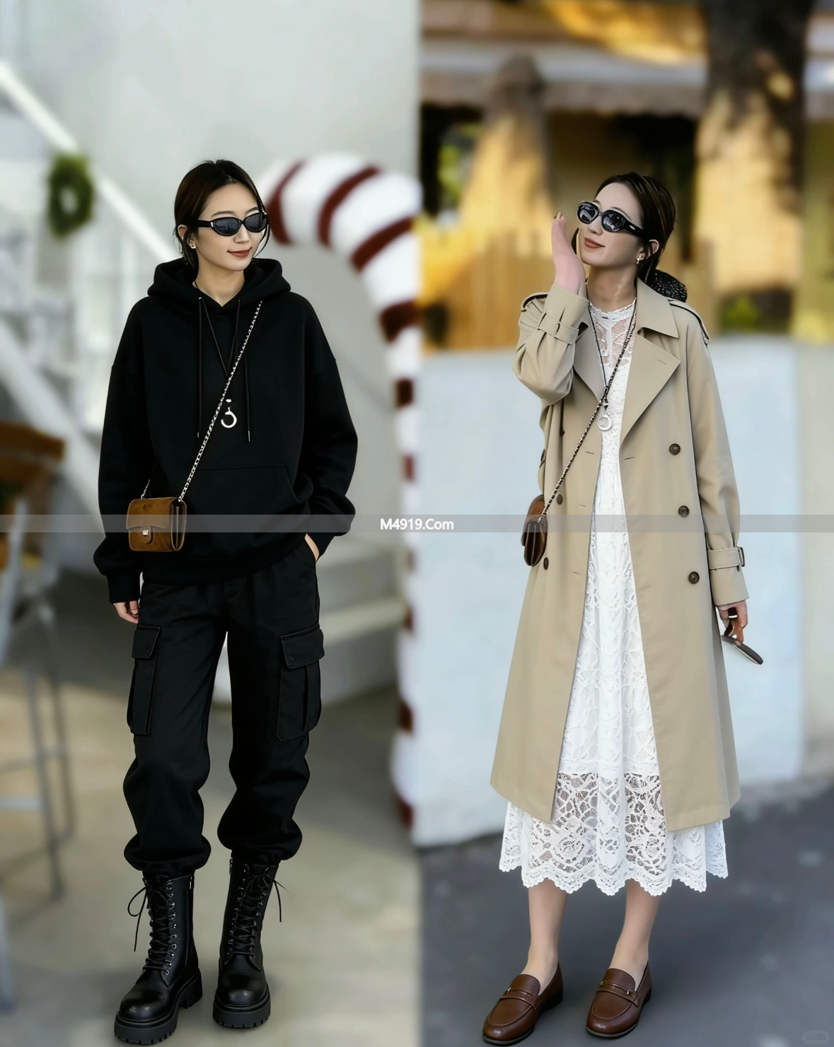 春季穿搭指南！皮质单品、长外套怎么搭出氛围感与气质？