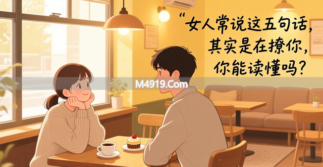 女人常说这五句话，其实是在撩你，你能读懂吗？