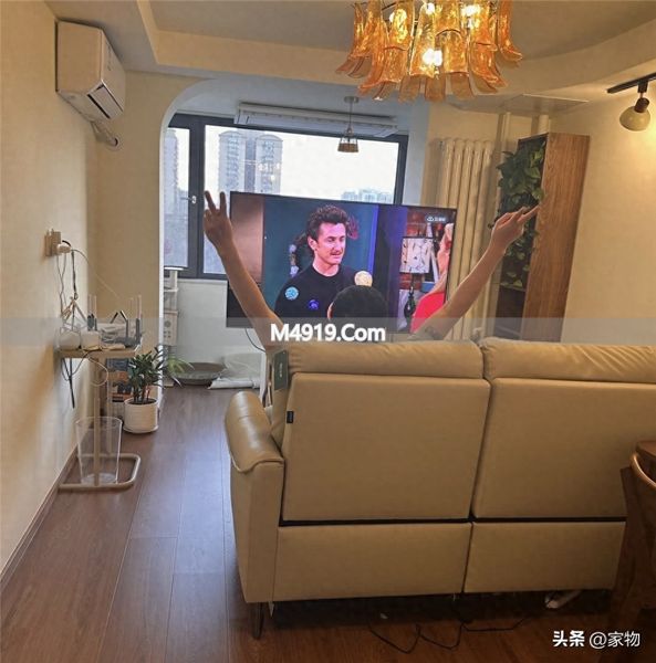 50㎡刀把户型装修改造，小空间变身舒适暖居