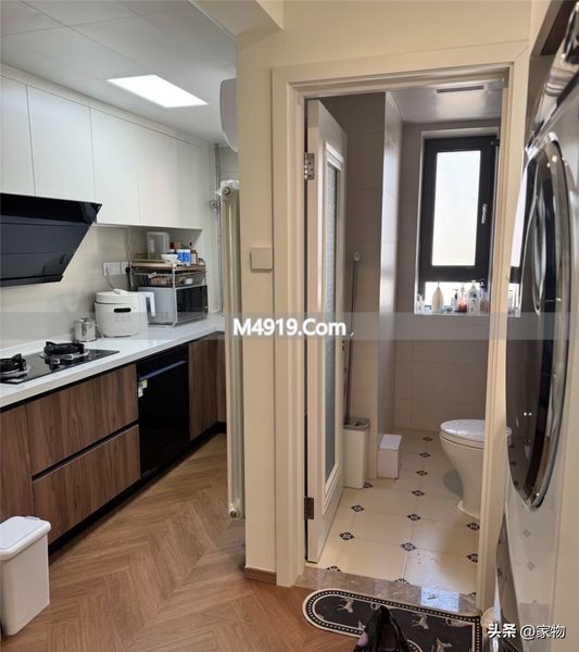 50㎡刀把户型装修改造，小空间变身舒适暖居