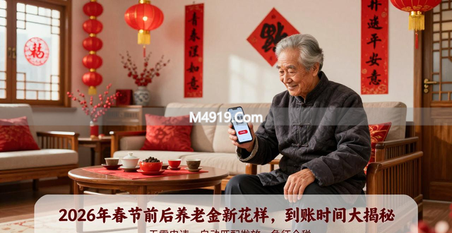 2026年春节前后养老金新花样，到账时间大揭秘
