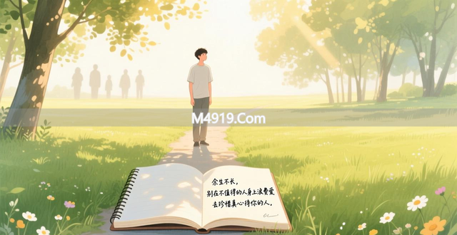 余生不长，别在不值得的人身上浪费爱，去珍惜真心待你的人