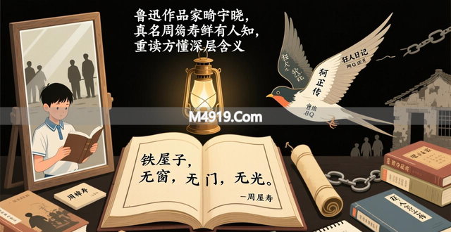 鲁迅作品家喻户晓，真名周樟寿鲜有人知，重读方懂深层含义