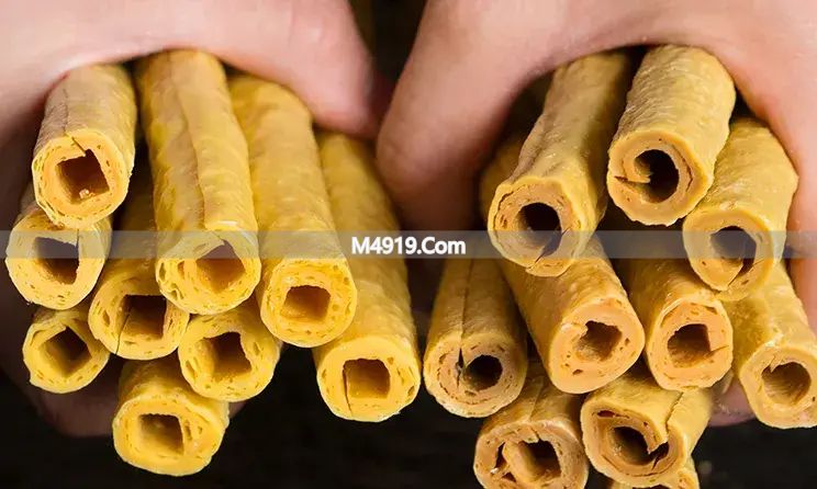 少见非遗豆笋到底啥来头 手工做法口感营养远超普通豆制品
