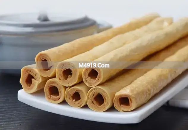 少见非遗豆笋到底啥来头 手工做法口感营养远超普通豆制品