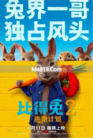比得兔 2：逃跑计划上映获好评，成家长孩子必看亲子片