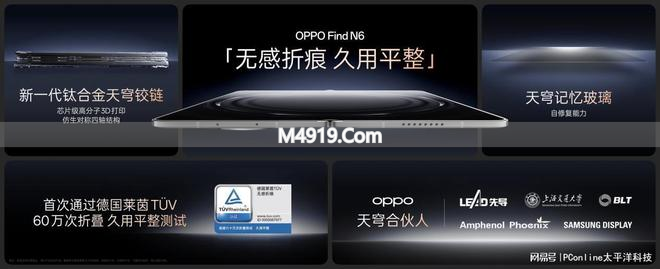 OPPO Find N6攻克折痕难题，两大黑科技定义折叠新标杆