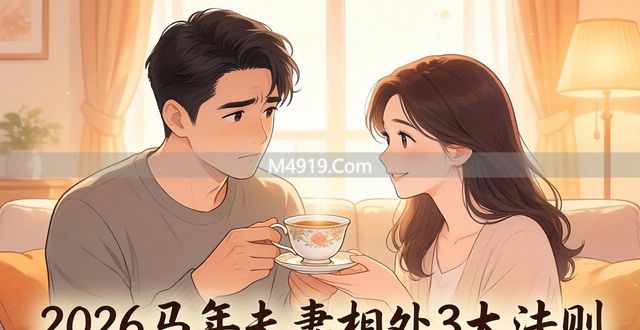 2026马年夫妻相处3大法则，这样过更幸福