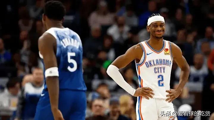 雷霆加时128-126险胜森林狼，亚历山大9分杰威10分，爱德华兹表现太差