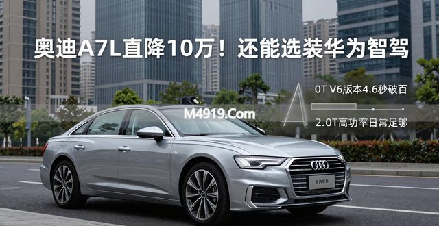奥迪A6L直降10万！还能选装华为智驾