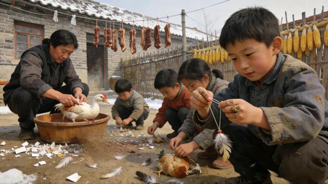 _腊月里，灶台飘出年的香_腊月里，灶台飘出年的香