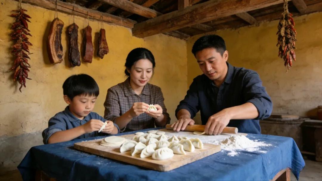腊月里，灶台飘出年的香_腊月里，灶台飘出年的香_