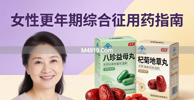 女性更年期综合征用药指南，适配不同症状应对潮热盗汗等