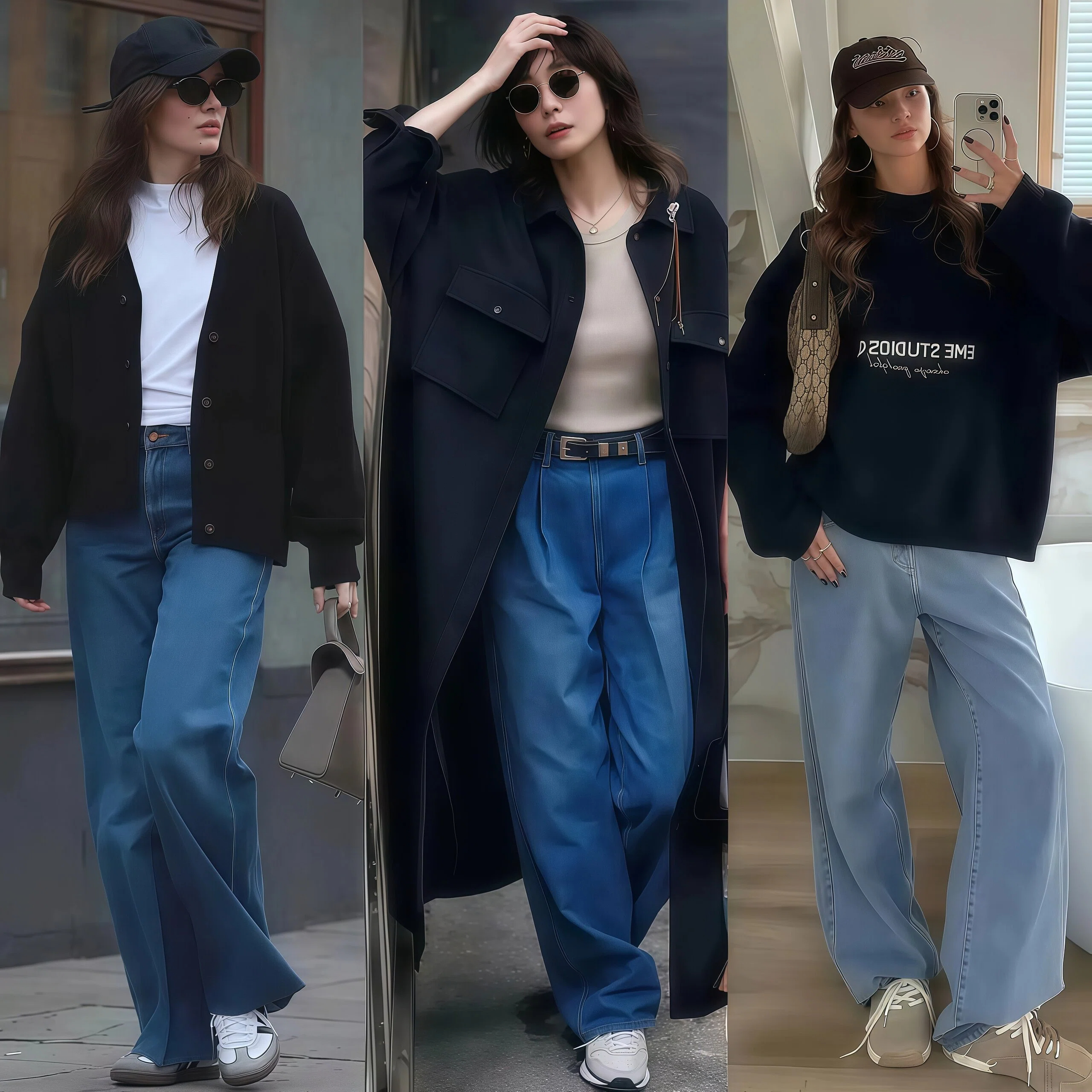 阔腿裤搭配指南：5双适配鞋款及挑裤与搭配方法全解析