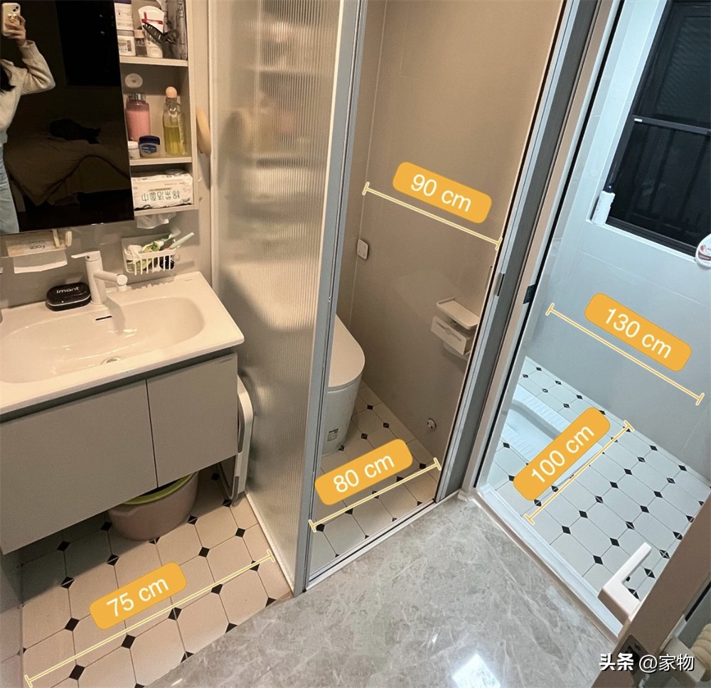 3㎡卫生间巧变两卫！湖南姑娘改造小妙招全在这儿了
