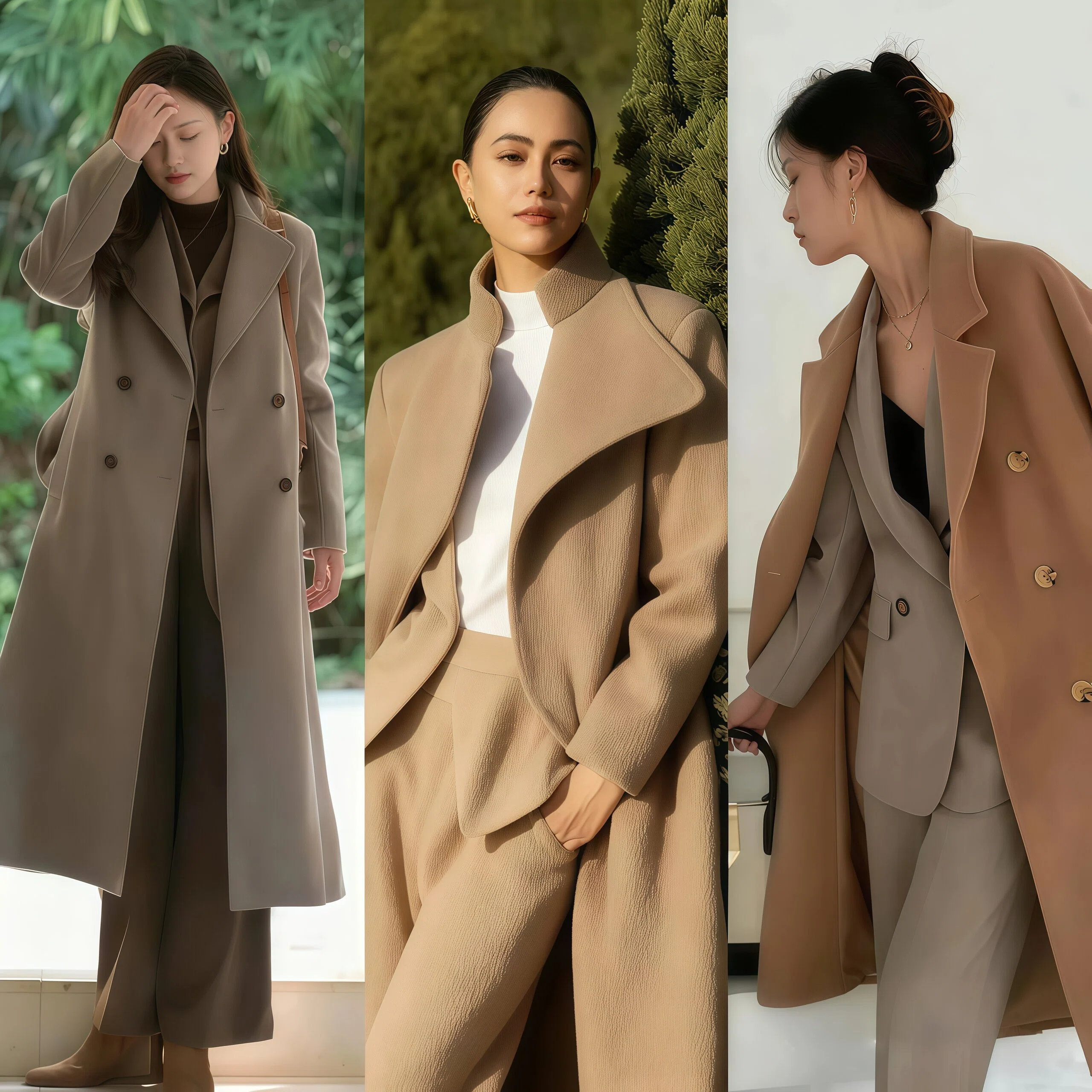 驼色大衣穿不出高级感？避开3个选款雷区，肤色适配很重要