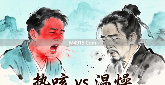 干咳热咳症状全解析，凉燥温燥辨别及对应中医方剂