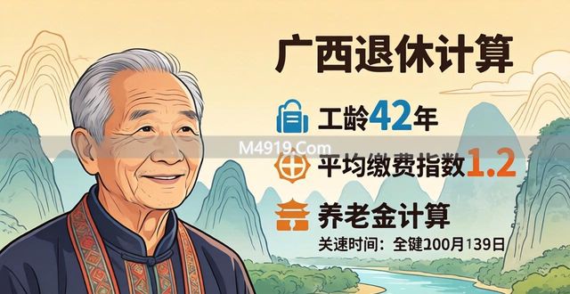 养老广西能算领工龄金吗__广西养老金领取