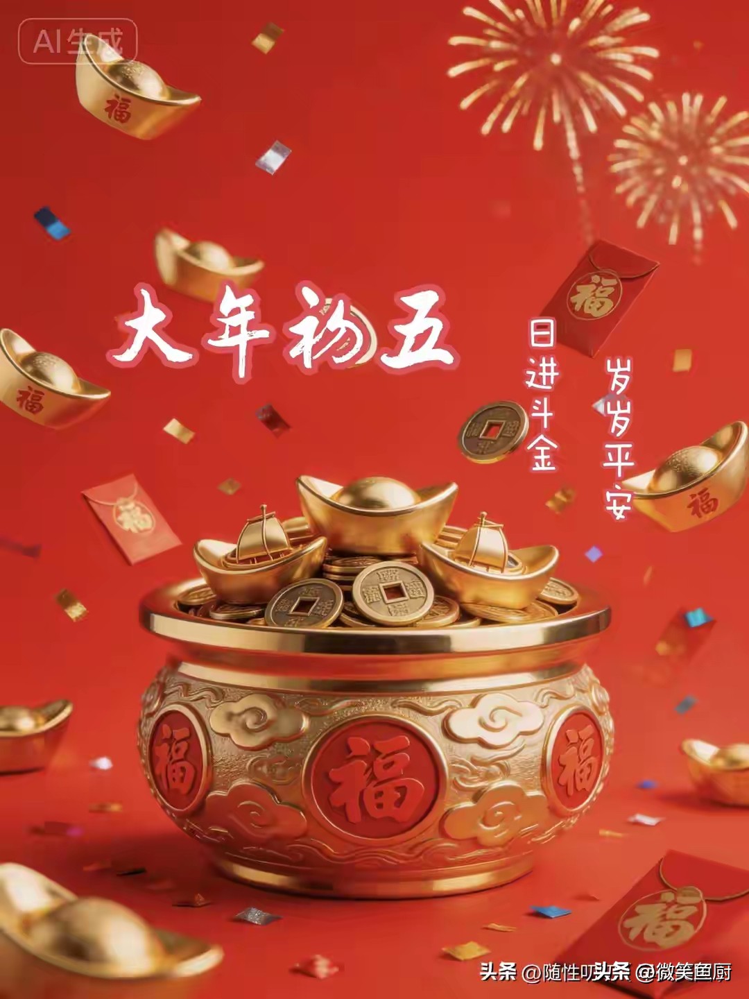 正月初五迎财神必知！8件事要做，5个坑别踩，财富进门